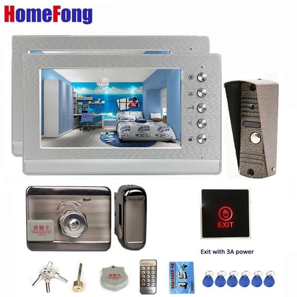 homefong video intercom with electric lock for home 800tvl doorbell camera 2 monitors 7 inch wired unlock ir day night vision door phones
homefong video intercom with electric lock for home 800tvl doorbell camera 2 monitors 7 inch wired unlock ir day night vision door phones