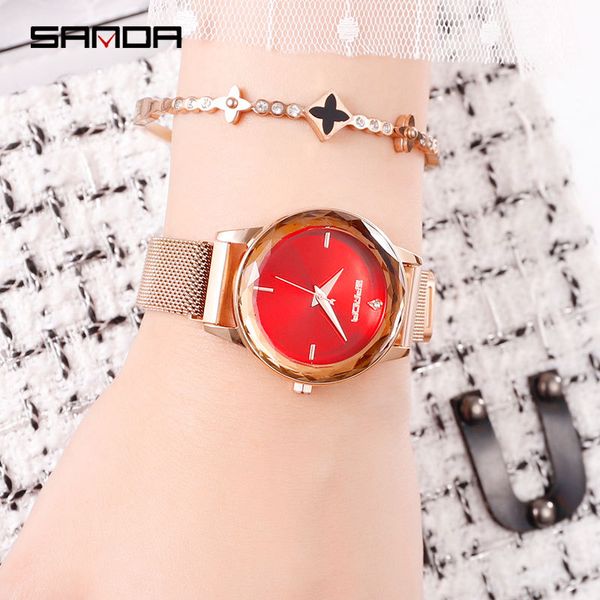 casual elegant ladies watches sanda arrivals same style multi color selection watch women infulencer temperament gradient lazy magnet mesh b, Slivery;brown
casual elegant ladies watches sanda arrivals same style multi color selection watch women infulencer temperament gradient lazy magnet mesh b, Slivery;brown