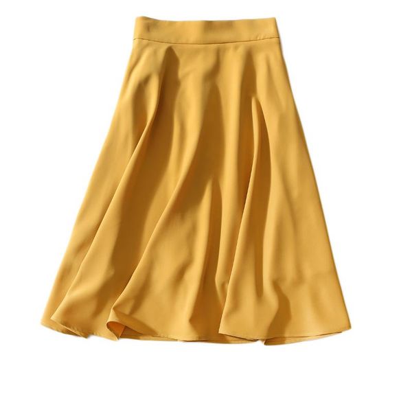 skirts women skirt spring and summer style drape silky anti-wrinkle mid-length high waist a word big, Black
skirts women skirt spring and summer style drape silky anti-wrinkle mid-length high waist a word big, Black