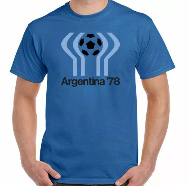 argentina 78 t-shirt football mens retro 1978 world cup soccer kit ball game, White;black
argentina 78 t-shirt football mens retro 1978 world cup soccer kit ball game, White;black