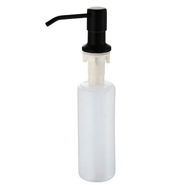 stainless steel sink black soap dispenser liquid bottle kitchen use wash basin accessories pump 300ml
stainless steel sink black soap dispenser liquid bottle kitchen use wash basin accessories pump 300ml