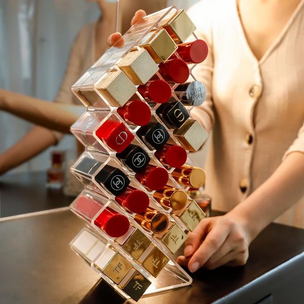 bathroom storage & organization 16/28 lattices acrylic lipstick organizer standing makeup rack table lip gloss holder transparent cosmetics
bathroom storage & organization 16/28 lattices acrylic lipstick organizer standing makeup rack table lip gloss holder transparent cosmetics