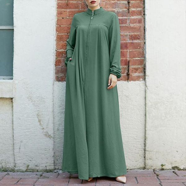 holiday shirt retro long sleeve women dress muslim fashion casual abaya hijab vestido zipper maxi robe s 5xl, Black;gray
holiday shirt retro long sleeve women dress muslim fashion casual abaya hijab vestido zipper maxi robe s 5xl, Black;gray