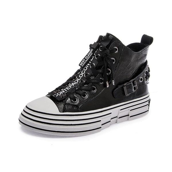 boots spring autumn leather platform women's thick-soled fashion breathable casual female ankle black ladies shoes
boots spring autumn leather platform women's thick-soled fashion breathable casual female ankle black ladies shoes