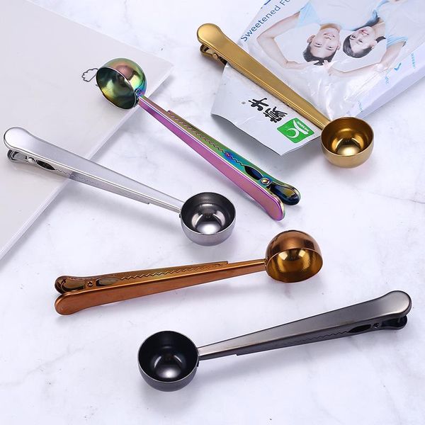 spoons 304 stainless steel spoon snack sealing clip multifunctional milk powder measuring coffee
spoons 304 stainless steel spoon snack sealing clip multifunctional milk powder measuring coffee