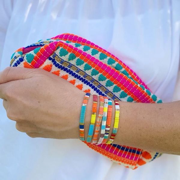 charm bracelets qianchi boho miyuki bracelet for women stretch tila beaded stackble friendship candy color pulsera femme jewelry, Golden;silver
charm bracelets qianchi boho miyuki bracelet for women stretch tila beaded stackble friendship candy color pulsera femme jewelry, Golden;silver