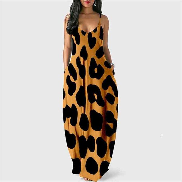 spring summer women maxi dresses casual loose long sling leopard print high split ladies beach holiday halter dress, Black;gray
spring summer women maxi dresses casual loose long sling leopard print high split ladies beach holiday halter dress, Black;gray