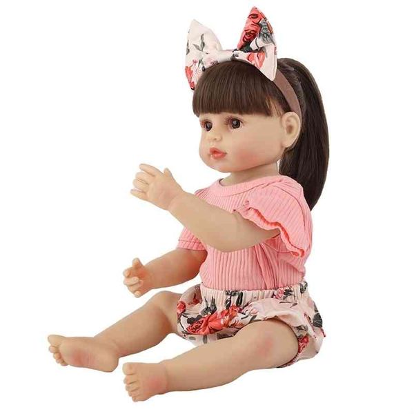 witdiy 55cm bebe baby s for children toys toddler full body silicone girl reborn doll with summer clothes
witdiy 55cm bebe baby s for children toys toddler full body silicone girl reborn doll with summer clothes