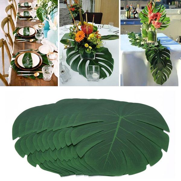 decorative flowers & wreaths 12pcs artificial tropical palm leaves simulation leaf party jungle beach theme table decor tea coffee p
decorative flowers & wreaths 12pcs artificial tropical palm leaves simulation leaf party jungle beach theme table decor tea coffee p