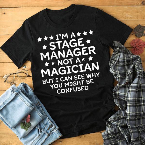 stage manager funny tee shirt theater gift idea acting gift - stage manager tee, White;black
stage manager funny tee shirt theater gift idea acting gift - stage manager tee, White;black