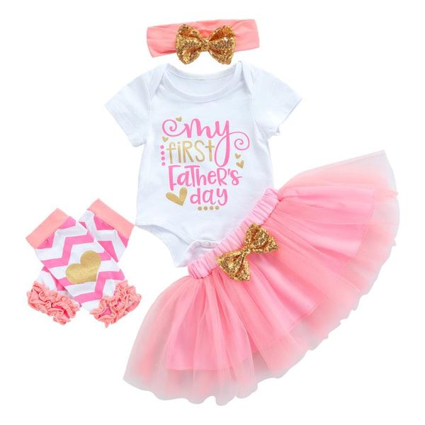 clothing sets citgeesummer toddler baby girls father's day outfits letters print short sleeves romper + tutu skirt leg warmer headband, White
clothing sets citgeesummer toddler baby girls father's day outfits letters print short sleeves romper + tutu skirt leg warmer headband, White