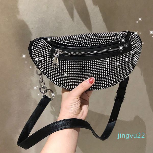 designer-waist bags 202 women's belt bag fashion chain flash rhinestone one shoulder crossbody chest
designer-waist bags 202 women's belt bag fashion chain flash rhinestone one shoulder crossbody chest