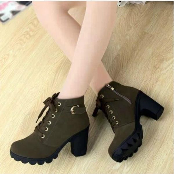 boots autumn/winter 2021 women's high-heeled cross-lace short thick-heeled ladies shoes, Black
boots autumn/winter 2021 women's high-heeled cross-lace short thick-heeled ladies shoes, Black