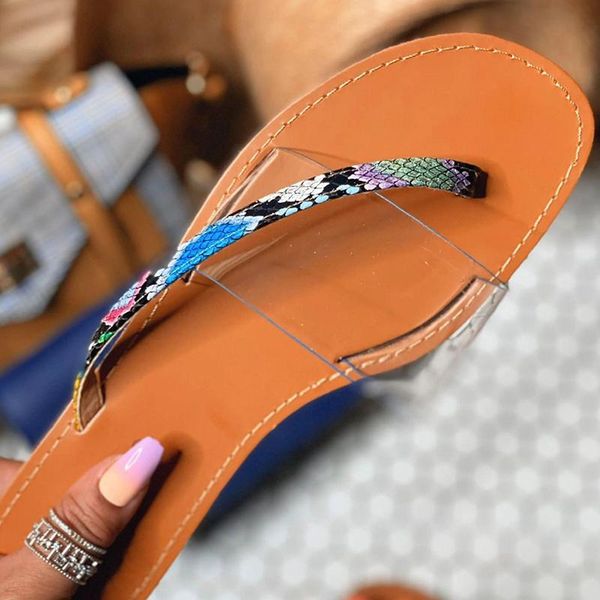summer outdoor flat bottom women slippers fashion transparent snake pattern wild plus size beach 37-42, Black
summer outdoor flat bottom women slippers fashion transparent snake pattern wild plus size beach 37-42, Black