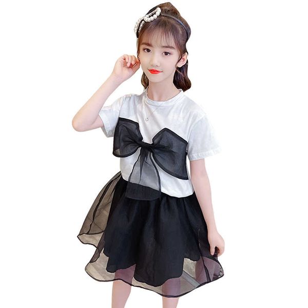 kids clothes girls big bow tshirt + skirt teenage clothing mesh children girl summer children's tracksuit 6 8 10 1 210528, White
kids clothes girls big bow tshirt + skirt teenage clothing mesh children girl summer children's tracksuit 6 8 10 1 210528, White