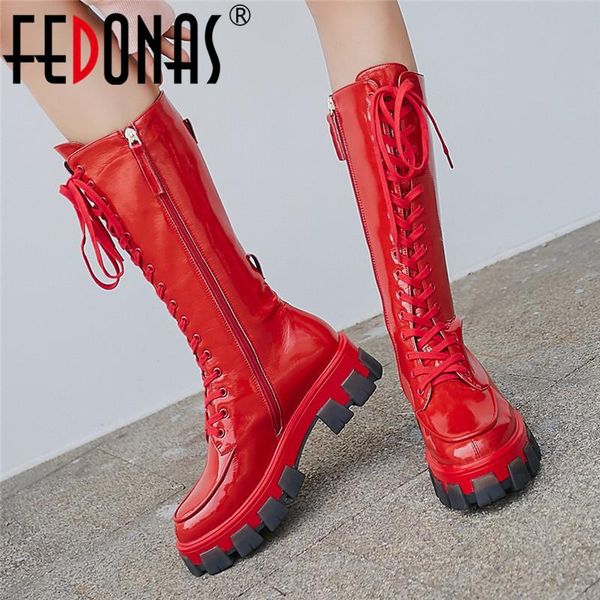 punk women genuine leather knee high boots female motorcycle night club shoes woman platform chunky heels, Black
punk women genuine leather knee high boots female motorcycle night club shoes woman platform chunky heels, Black
