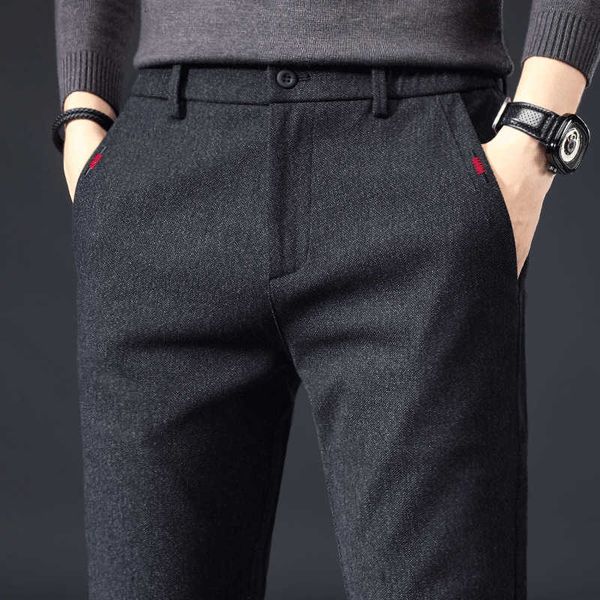 jeans casual slim men's autumn and winter trend black versatile fashion straight tube plush thickened pants, Blue
jeans casual slim men's autumn and winter trend black versatile fashion straight tube plush thickened pants, Blue