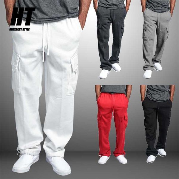men's sportswear joggers fitness training cargo sweatpants loose elastic waist brand trousers cotton breathable muscle men pants 211008, Black
men's sportswear joggers fitness training cargo sweatpants loose elastic waist brand trousers cotton breathable muscle men pants 211008, Black