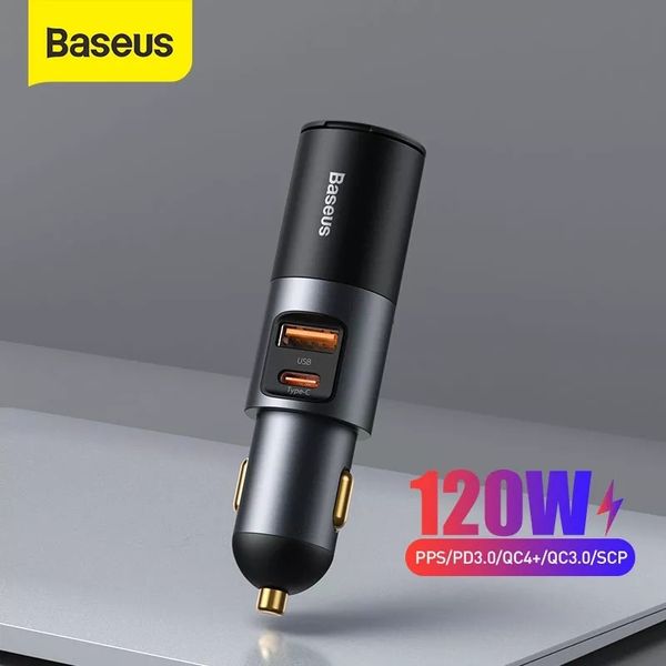 baseus car 120w cigarette lighter expansion port pd3.0 qc4.0 3.0 usb type c quick charger for samsung xiaomi
baseus car 120w cigarette lighter expansion port pd3.0 qc4.0 3.0 usb type c quick charger for samsung xiaomi