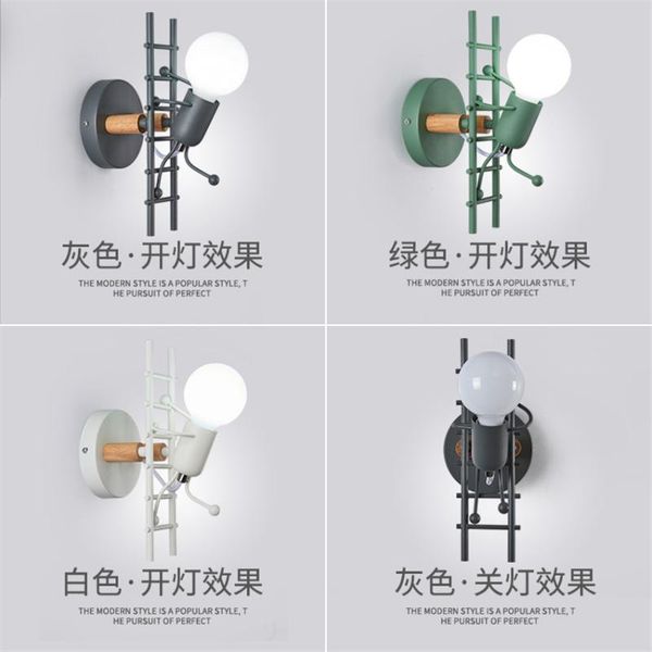 wall lamps nordic for bedroom art deco climbing stairs sconce lights livingroom study corridor children room fixtures
wall lamps nordic for bedroom art deco climbing stairs sconce lights livingroom study corridor children room fixtures