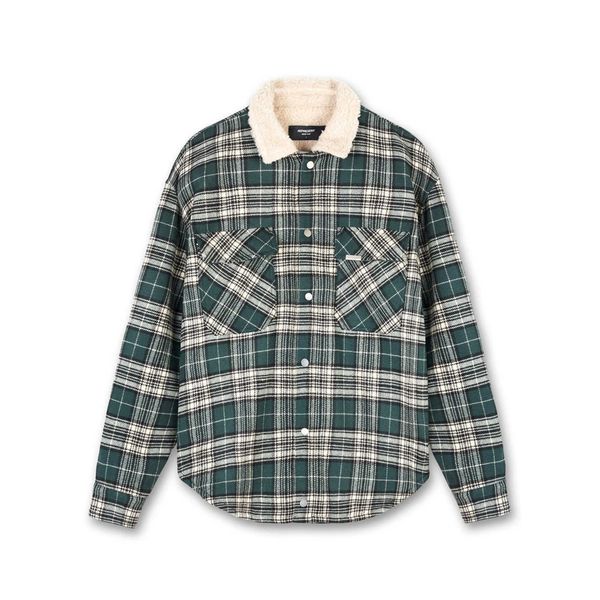 correct version 21fw high street rep flannel plaid lapel cashmere men's and women's casual jacket, Black;brown
correct version 21fw high street rep flannel plaid lapel cashmere men's and women's casual jacket, Black;brown