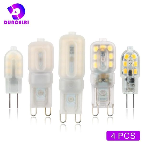 bulbs 4pcs/lot g4 g9 led bulb 3w 5w light ac 12v 220v lamp smd2835 spotlight chandelier lighting replace 20w 30w halogen
bulbs 4pcs/lot g4 g9 led bulb 3w 5w light ac 12v 220v lamp smd2835 spotlight chandelier lighting replace 20w 30w halogen