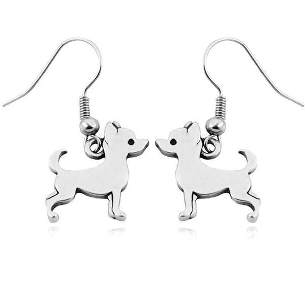 vintage hippie tiny chihuahua drop earring boho dog big earrings for women brinco earings fashion jewelry pendientes mujer dangle & chandeli, Silver
vintage hippie tiny chihuahua drop earring boho dog big earrings for women brinco earings fashion jewelry pendientes mujer dangle & chandeli, Silver