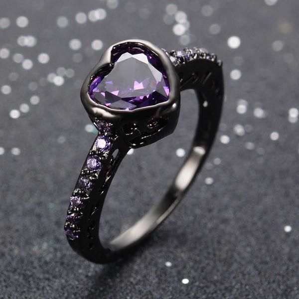 cluster rings luxury gun black wedding for women personality design heart crystal zircon finger ring exquisite unique jewelry gift, Golden;silver
cluster rings luxury gun black wedding for women personality design heart crystal zircon finger ring exquisite unique jewelry gift, Golden;silver