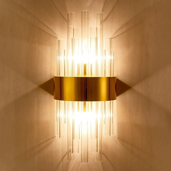 wall lamp modern gold luxury crystal minimalist design indoor lights for living room bedroom bedside decoration diy home fixture
wall lamp modern gold luxury crystal minimalist design indoor lights for living room bedroom bedside decoration diy home fixture
