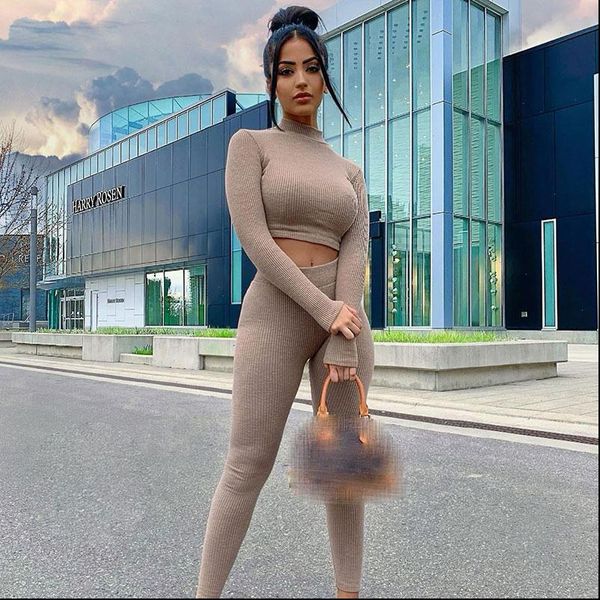 knitted skinny two piece set women tracksuits long sleeve sweater legging knitting pants suits autumn winter bodycon fitness, Gray
knitted skinny two piece set women tracksuits long sleeve sweater legging knitting pants suits autumn winter bodycon fitness, Gray