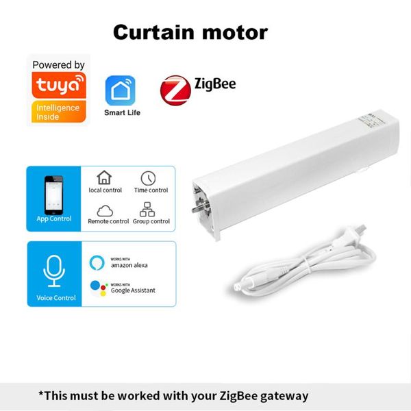smart home control tuya intelligent wifi / zigbee electric curtain motor remote voice tools for alexa google app
smart home control tuya intelligent wifi / zigbee electric curtain motor remote voice tools for alexa google app
