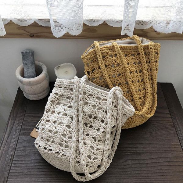evening bags yoreai fashion rattan women shoulder cotton rope woven female handbags hollow out summer beach straw bag casual tote
evening bags yoreai fashion rattan women shoulder cotton rope woven female handbags hollow out summer beach straw bag casual tote