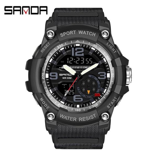 wristwatches sanda g style men digital watch military sports quartz watches fashion waterproof electronic mens relogio masculino, Slivery;brown
wristwatches sanda g style men digital watch military sports quartz watches fashion waterproof electronic mens relogio masculino, Slivery;brown