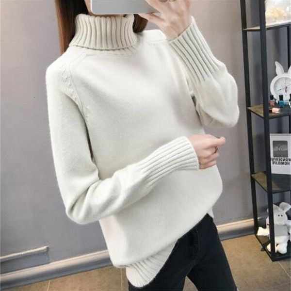 women's sweaters fdfklak casual pull femme 2020 pullover sweater women thick warm knit woman winter clothes turtleneck women's swe, White;black
women's sweaters fdfklak casual pull femme 2020 pullover sweater women thick warm knit woman winter clothes turtleneck women's swe, White;black
