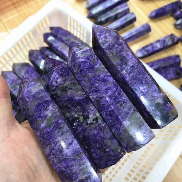 natural charoite crystal wand purple jewelry point choite beads mineral tower loose gemstone for chakras healing decoration decorative objec
natural charoite crystal wand purple jewelry point choite beads mineral tower loose gemstone for chakras healing decoration decorative objec