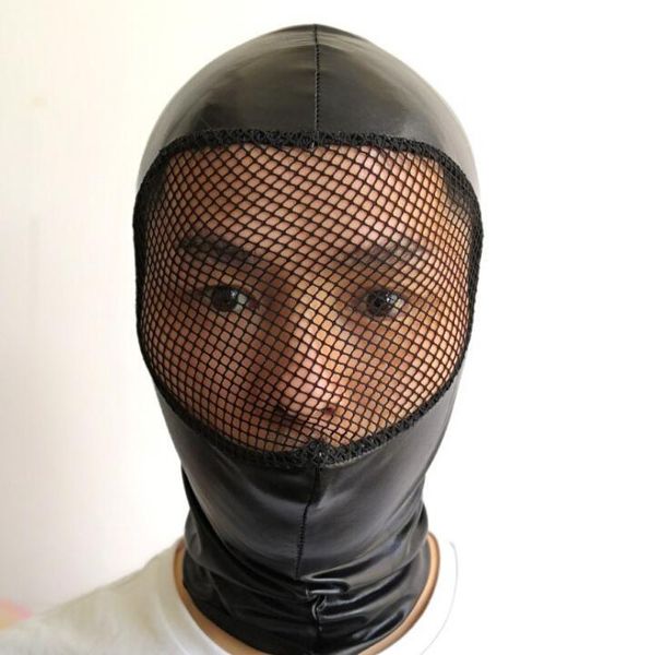 other event & party supplies women men pu leather hood masks with face mesh patchwork mens cosplay halloween costume accessories
other event & party supplies women men pu leather hood masks with face mesh patchwork mens cosplay halloween costume accessories