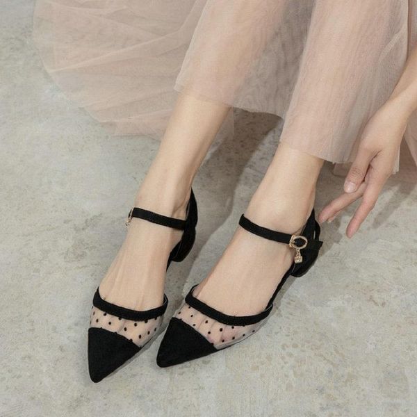 dress shoes sianie tianie air mesh net korean style polka dot sweet ladies chunky middle heels party wedding woman cute sandals, Black
dress shoes sianie tianie air mesh net korean style polka dot sweet ladies chunky middle heels party wedding woman cute sandals, Black