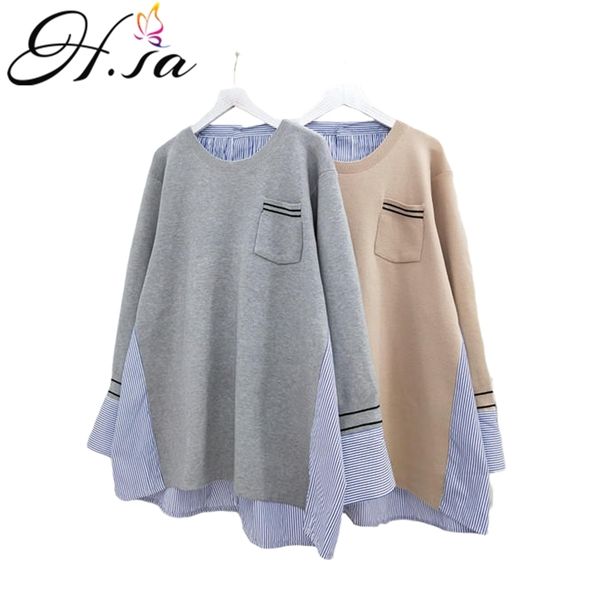 fall fashion women casual long sweater and jumpers knit pullovers striped patchwork knitwear korean oversized 210430, Black;white
fall fashion women casual long sweater and jumpers knit pullovers striped patchwork knitwear korean oversized 210430, Black;white