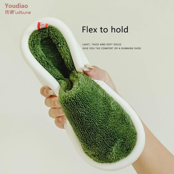 youdiao winter plush slippers women indoor thick sole eva non-slip coral fleece warm platform flats shoes bedroom, Black
youdiao winter plush slippers women indoor thick sole eva non-slip coral fleece warm platform flats shoes bedroom, Black