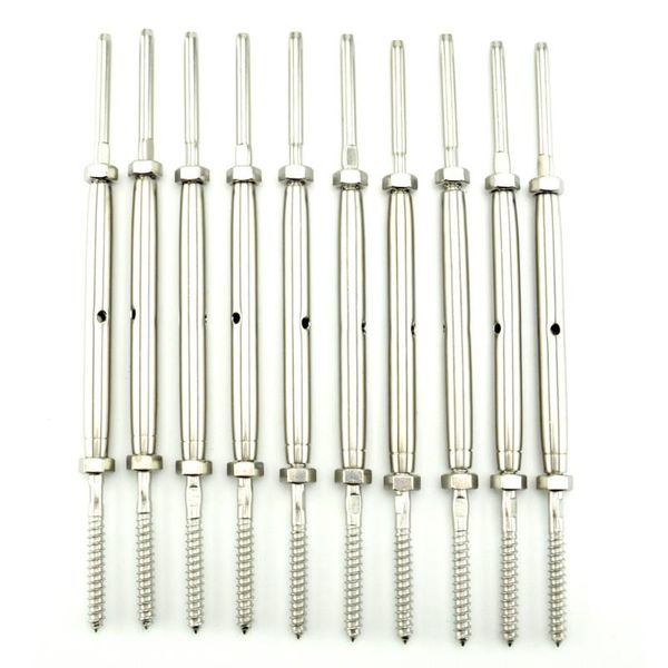 pool & accessories 10 pcs 316 stainless steel 1/8 " swage turnbuckle with lag screw cable marine grade
pool & accessories 10 pcs 316 stainless steel 1/8 " swage turnbuckle with lag screw cable marine grade