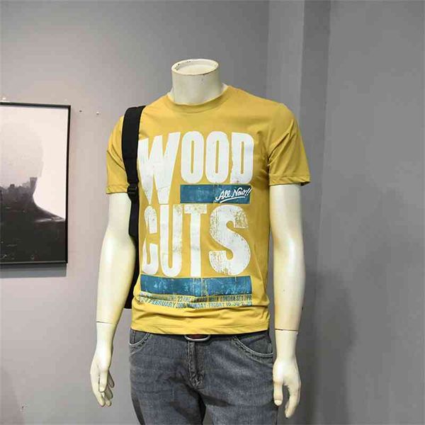 trendy and versatile letter printed round neck short sleeve t-shirt men's 2021 summer new korean slim cotton shirt, White;black
trendy and versatile letter printed round neck short sleeve t-shirt men's 2021 summer new korean slim cotton shirt, White;black
