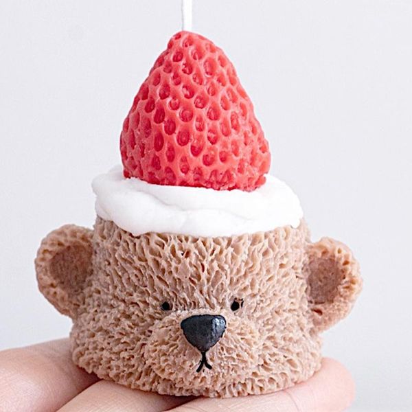 craft tools 3d flat cute bear head silicone handmade candle mold diy wax plaster portrait supplies mould home decoration
craft tools 3d flat cute bear head silicone handmade candle mold diy wax plaster portrait supplies mould home decoration