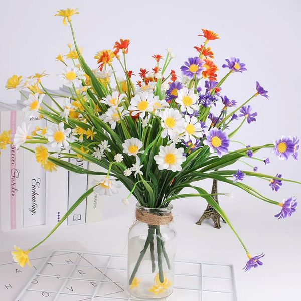 decorative flowers & wreaths cute 35 heads/bouquet color daisy plastic flower wild artificial aquatic plants sunflower home decor
decorative flowers & wreaths cute 35 heads/bouquet color daisy plastic flower wild artificial aquatic plants sunflower home decor