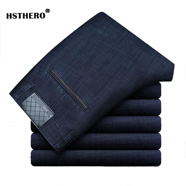 spring vintage men's jeans business trousers casual big size elastic denim slim fit long pants for mens autumn winter 2021, Blue
spring vintage men's jeans business trousers casual big size elastic denim slim fit long pants for mens autumn winter 2021, Blue