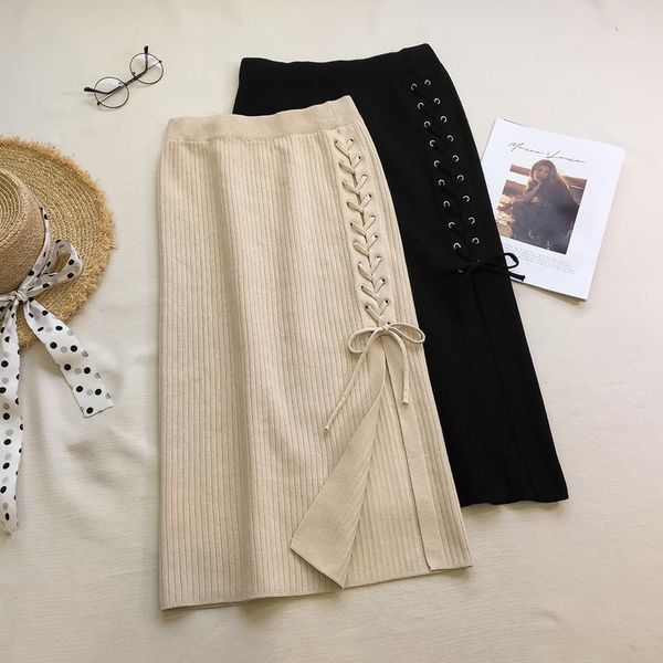 skirts cross criss strings skirt high waist 2021 autumn winter women elegant knitted bodycon black solid ladies office wear
skirts cross criss strings skirt high waist 2021 autumn winter women elegant knitted bodycon black solid ladies office wear