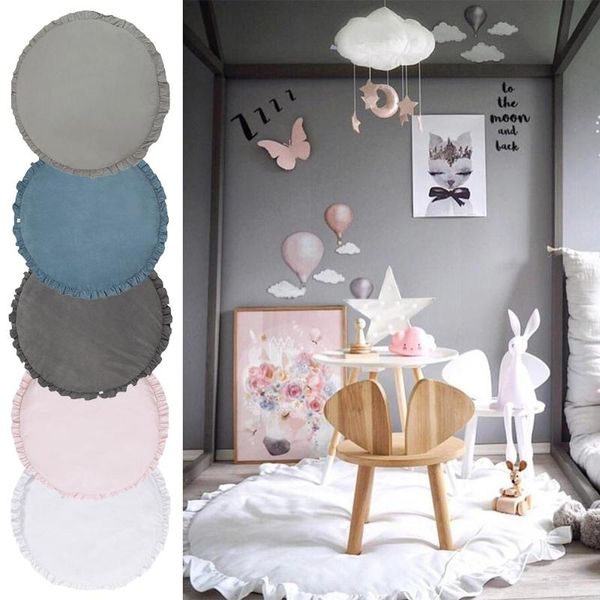 cushion/decorative pillow nordic born baby padded play mats soft cotton crawling mat girls game rugs round floor carpet for kids interior ro
cushion/decorative pillow nordic born baby padded play mats soft cotton crawling mat girls game rugs round floor carpet for kids interior ro