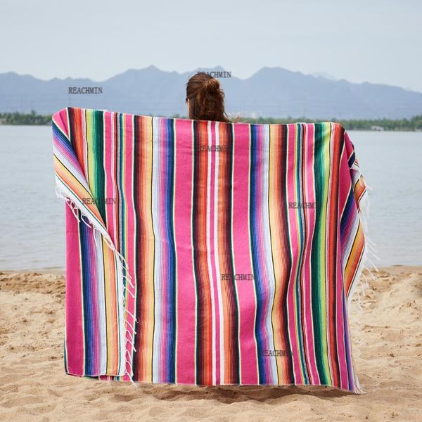 towel ethnic rainbow striped beach bohemia mexican serape blanket multifunctional bathroom towel/tablecloth/sofa
towel ethnic rainbow striped beach bohemia mexican serape blanket multifunctional bathroom towel/tablecloth/sofa