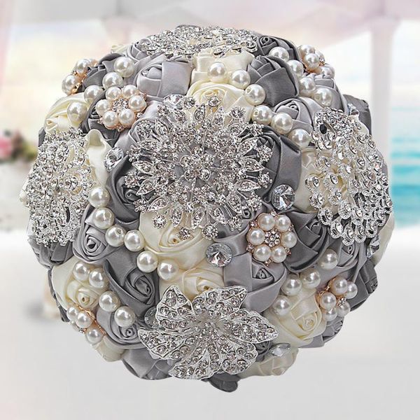 handmade wedding flower bouquets bridal bridesmaid bouquet home decorative bride hand holding satin rose crystal brooch flowers & wreaths
handmade wedding flower bouquets bridal bridesmaid bouquet home decorative bride hand holding satin rose crystal brooch flowers & wreaths