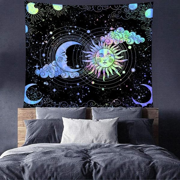 tapestries wall tapestry sun moon print decorative background cloth hanging carpet indoor ornament for home decoration planet tape
tapestries wall tapestry sun moon print decorative background cloth hanging carpet indoor ornament for home decoration planet tape