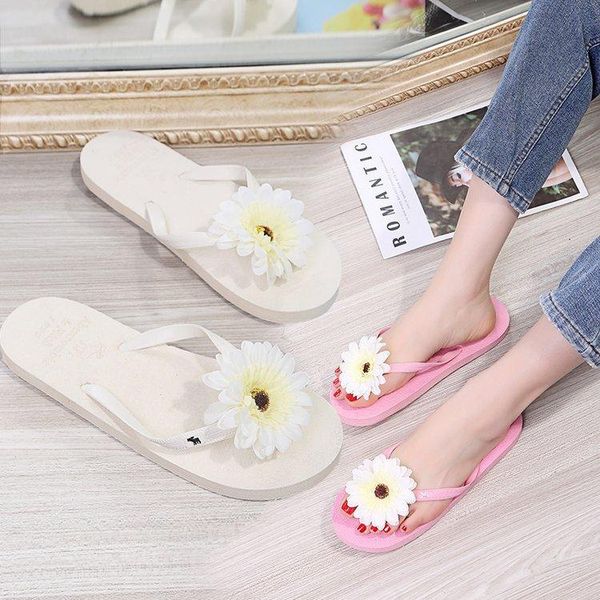 summer fashion small flower slipper women's flat heel anti-slip seaside indoors and outdoors holiday flip-flops sandals, Black
summer fashion small flower slipper women's flat heel anti-slip seaside indoors and outdoors holiday flip-flops sandals, Black